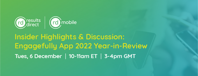 RD Mobile App 2022 Year-in-Review