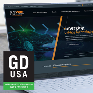 Auto Care Website Award